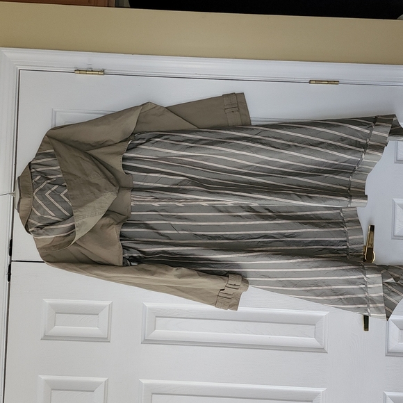 ALEXANDER WANG ASYMMETRIC HEM HOODED TRENCH BADAZZ EUC - Picture 5 of 13